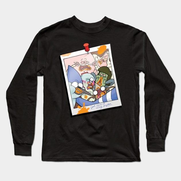 Regular Show Wing Kingdom Long Sleeve T-Shirt by VictorianClam